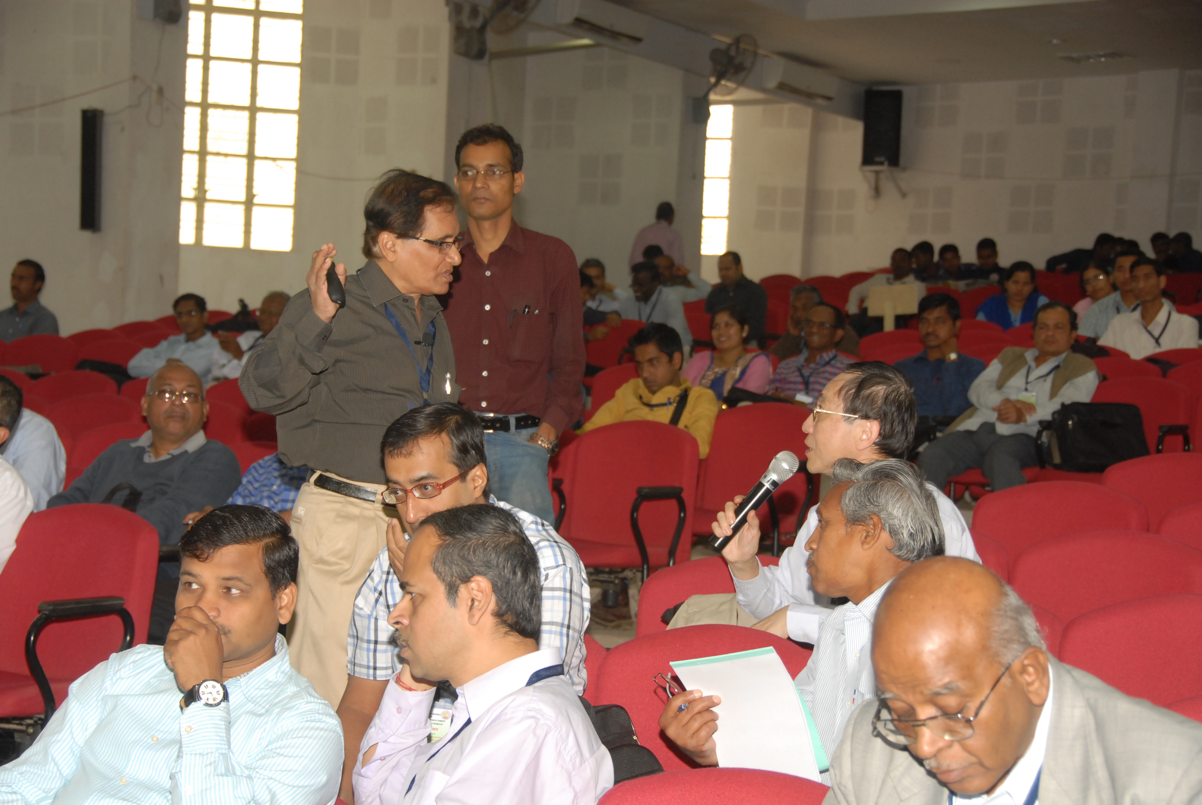During Question hours